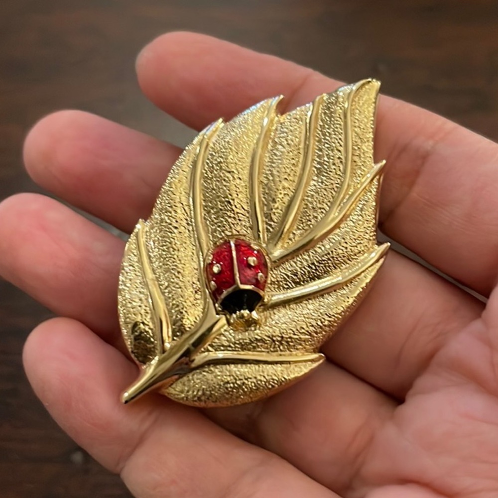 Este Lauder 1990s Solid Perfume Compact- Enameled… - image 1